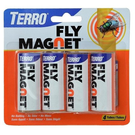 VICTOR TERRO Fly Magnet Sticky Fly Paper Trap, Solid Pack T510